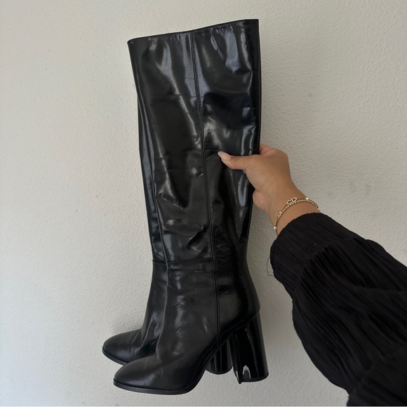Coach RARE - Black Knee-High Women's Boots - Picture 1 of 5